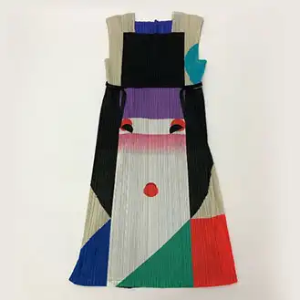 ISSEY MIYAKE PLESTS PLEASE Tanaka Ikko ワンピース
