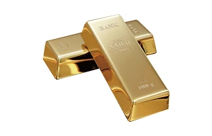 眠ったままになってる純金のインゴット