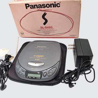 Panasonic ポータブルCDプレイヤー SL-S490