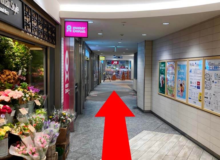 店舗までの道順画像